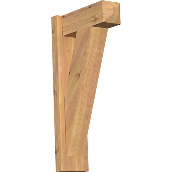 Ekena Millwork Traditional Craftsman Smooth Outlooker, Western Red Cedar, 5 1/2"W x 14"D x 26"H OUT06X14X26TRA04SWR - main